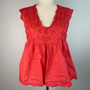 Lucky Brand Scoop Neck Top Size S EUC